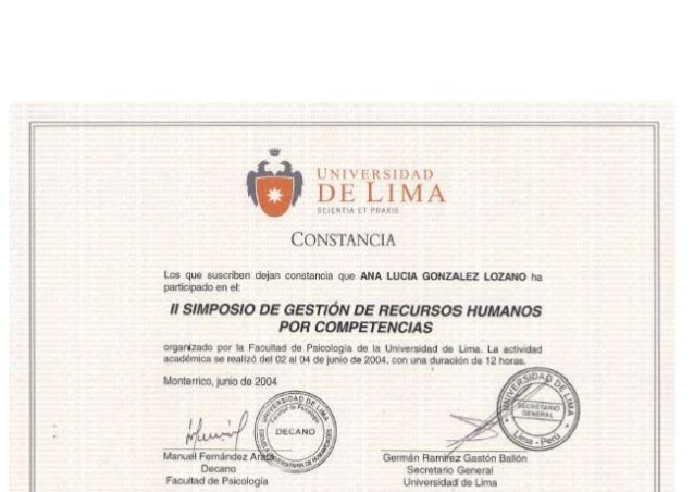 ii simposio gestiòn de rrhh universidad de lima